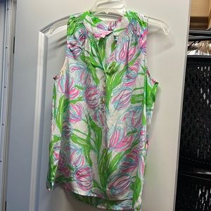 Lilly Pulitzer floral tank